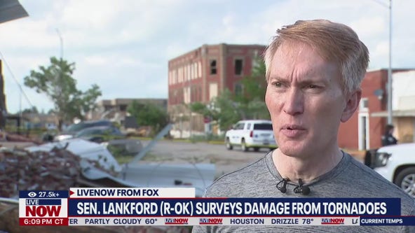 Oklahoma officials survey tornado damage