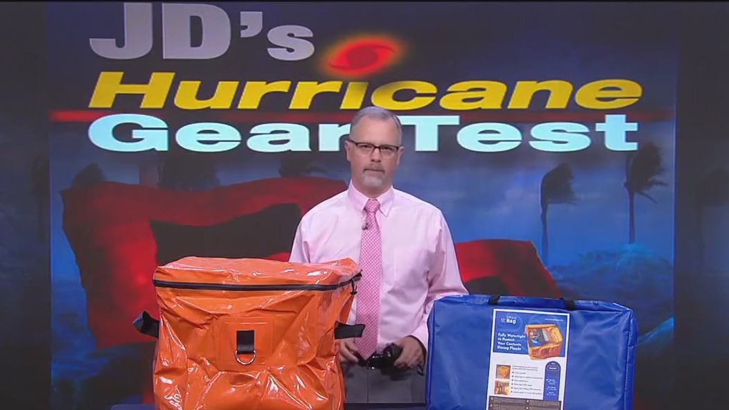 Hurricane gear test: Krisis flood bags