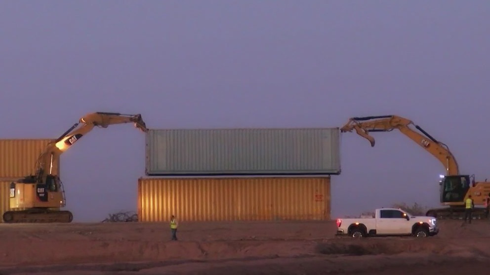 Latest on shipping containers from defunct Arizona-Mexico border wall