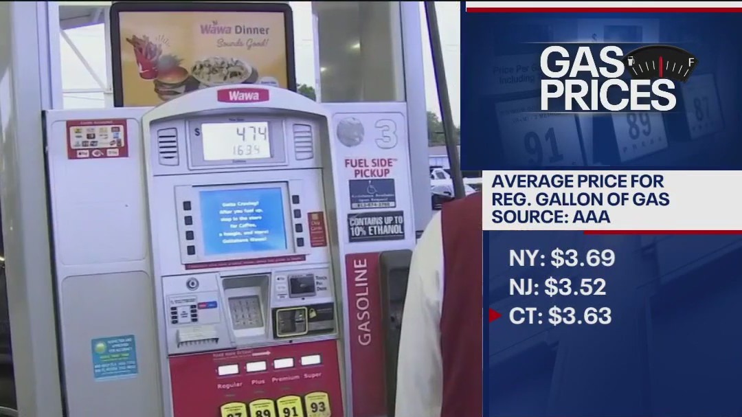 Memorial Day weekend gas prices down from 2022