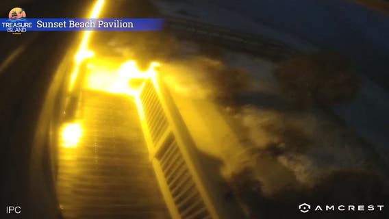 Idalia's storm surge hammers Sunset Beach