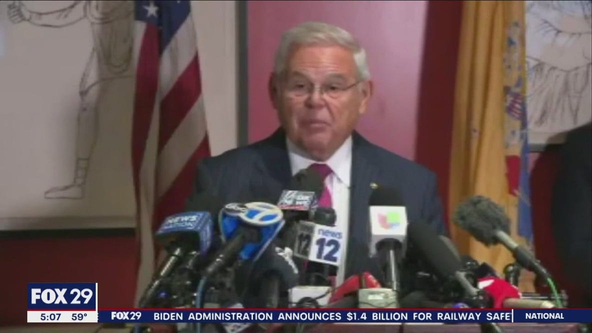 NJ Sen. Menendez says cash found in home was from his personal savings, not bribe proceeds