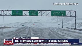 California slammed by several storms bringing rain, snow & hail | LiveNOW from FOX