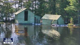 Historic flooding seen at Voyageurs National Park