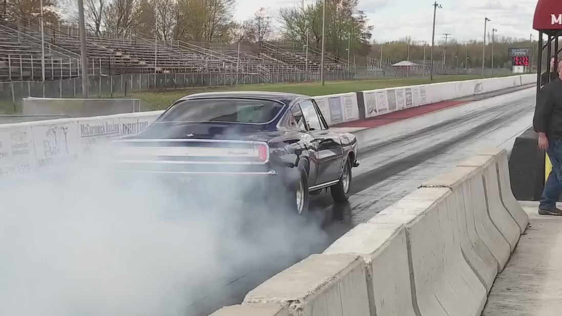 Charlie Langton goes racing at Milan Dragway