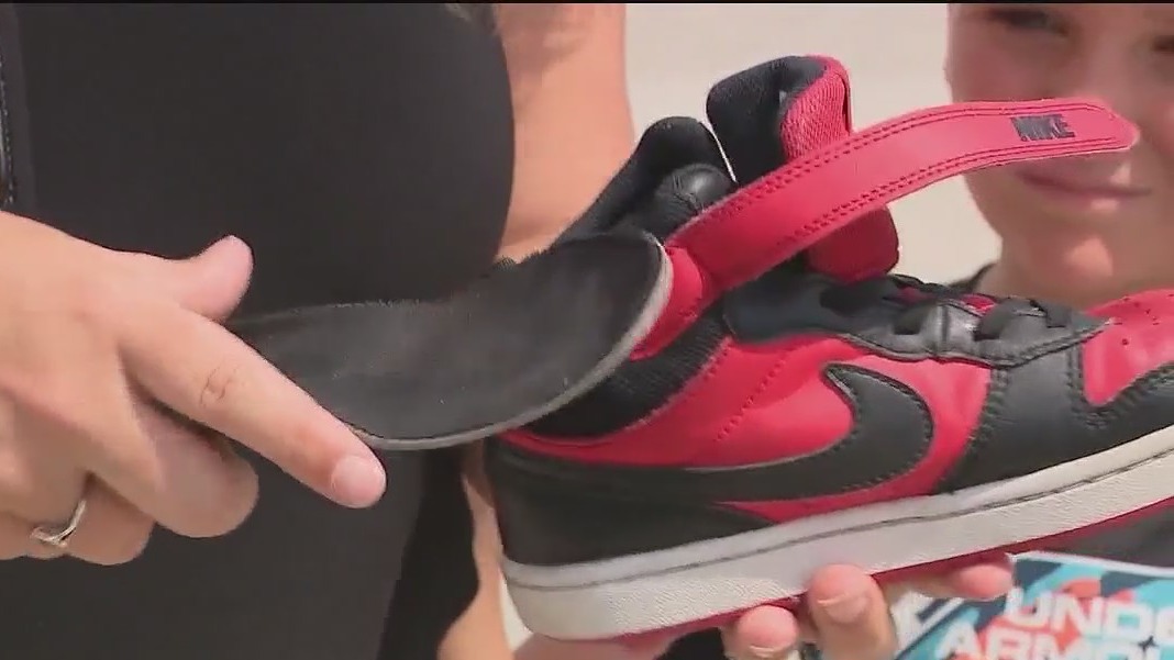 Mom finds unknown AirTag in son's sneaker