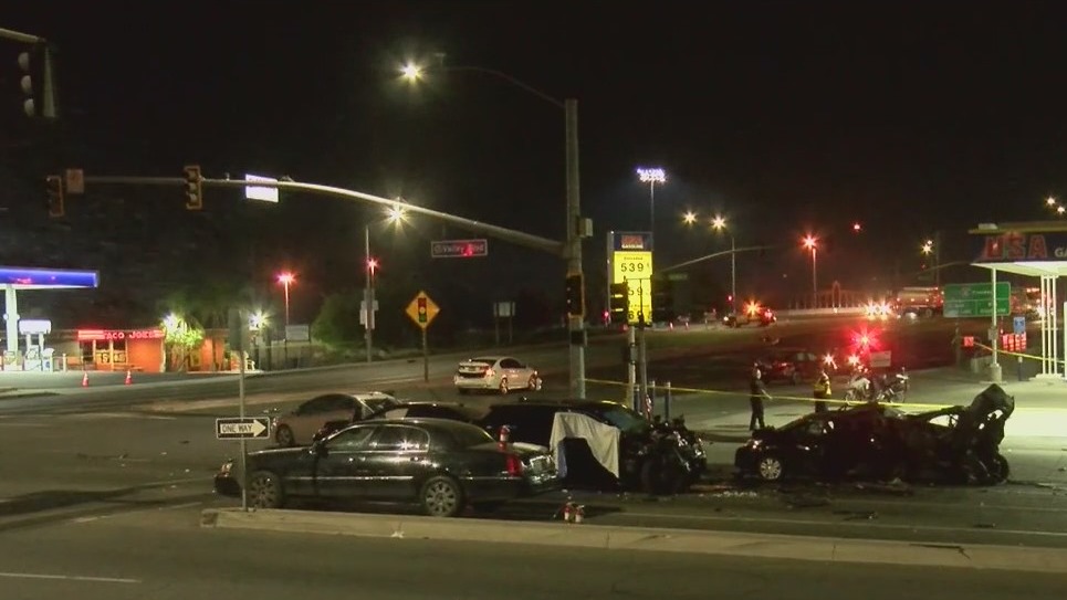 Speed, alcohol factors in deadly 8-vehicle crash: Rialto PD