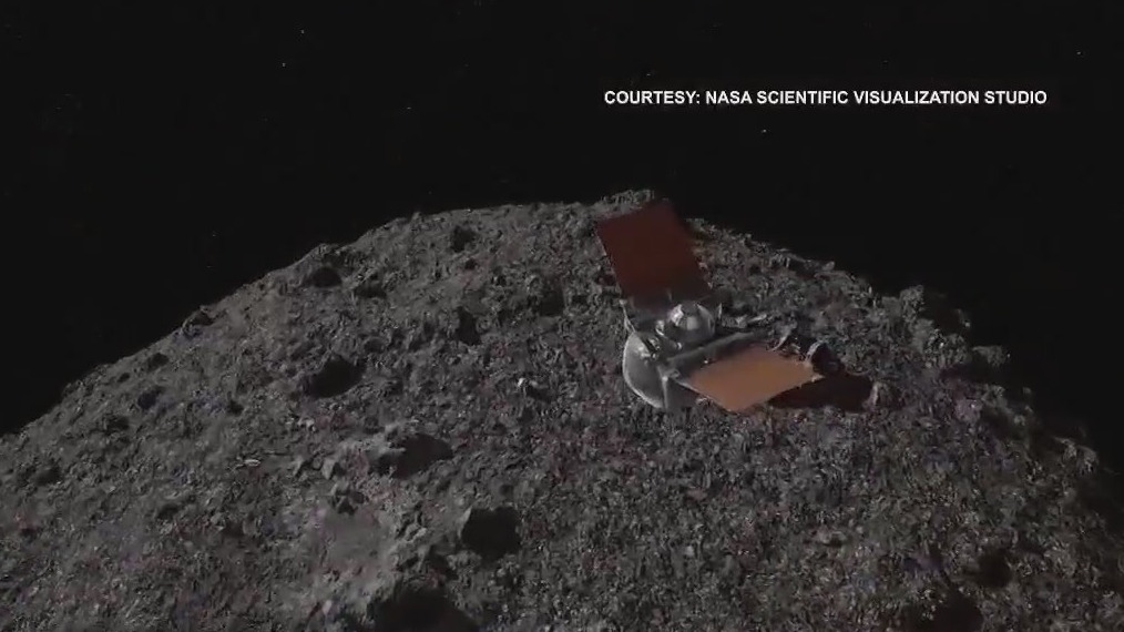 NASA's asteroid sample returning to Earth