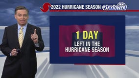 One day left in 2022 Atlantic Hurricane Season