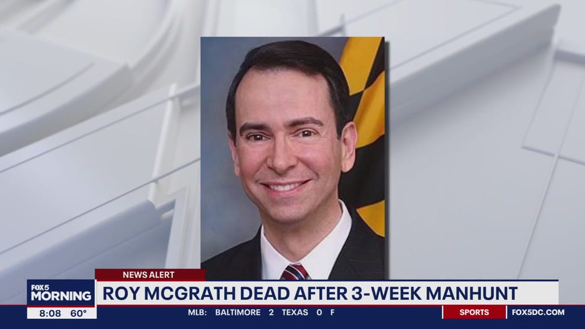 Lawyers: Ex-Maryland political aide Roy McGrath dead after manhunt
