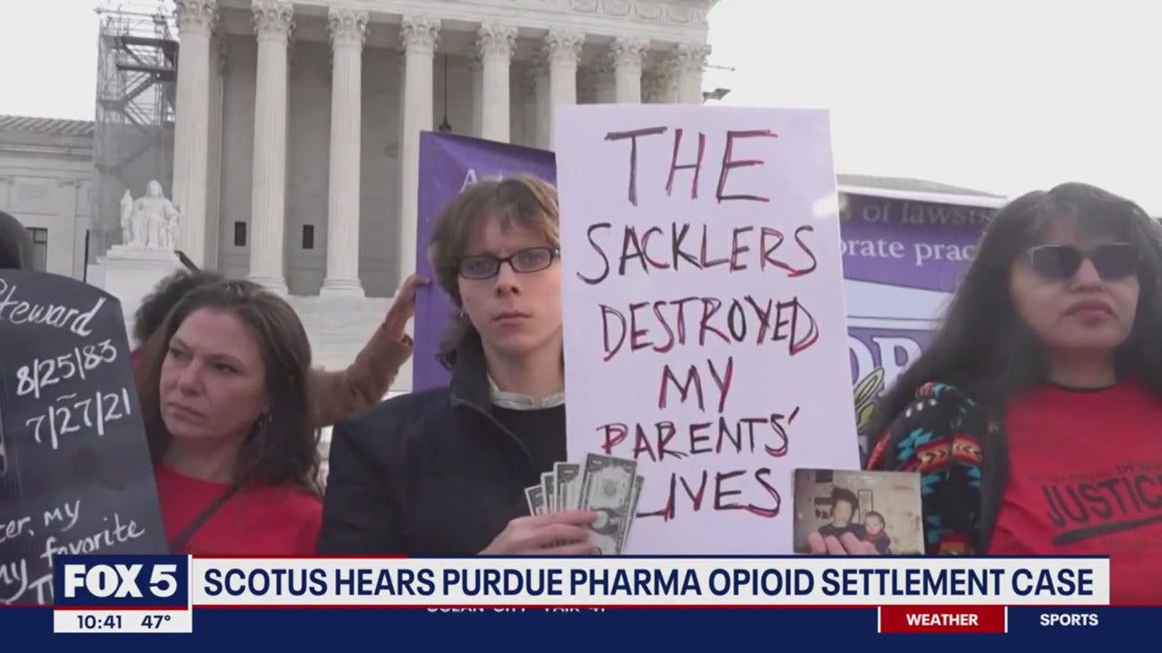 Purdue Pharma Opioid Settlement Case Goes To Supreme Court | FOX 5 DC