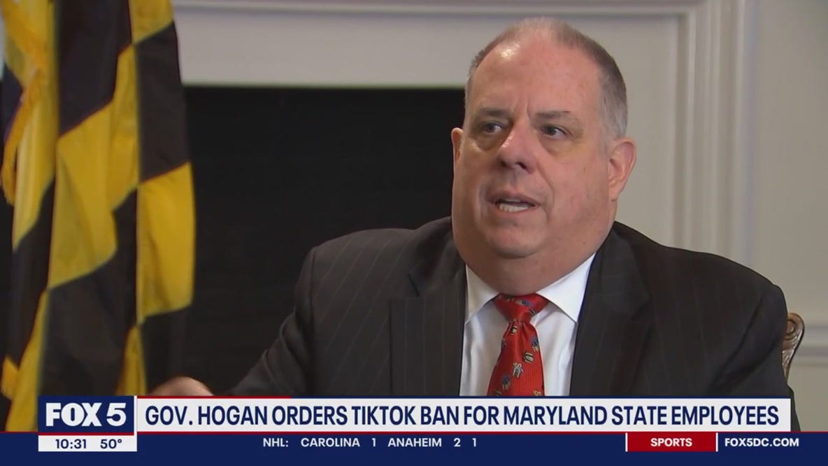 Gov. Hogan orders TikTok ban for Maryland state employees