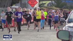 Clear skies for jogging in the fog: Dozens turn up for Pacifica's annual Fog Fest