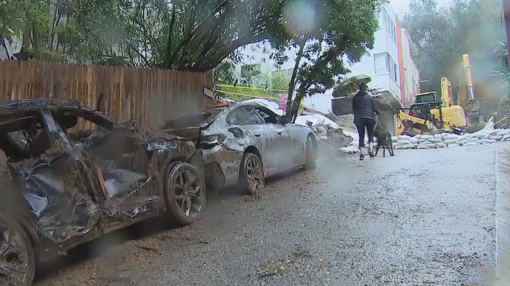 Hollywood Hills residents prepare for more rain