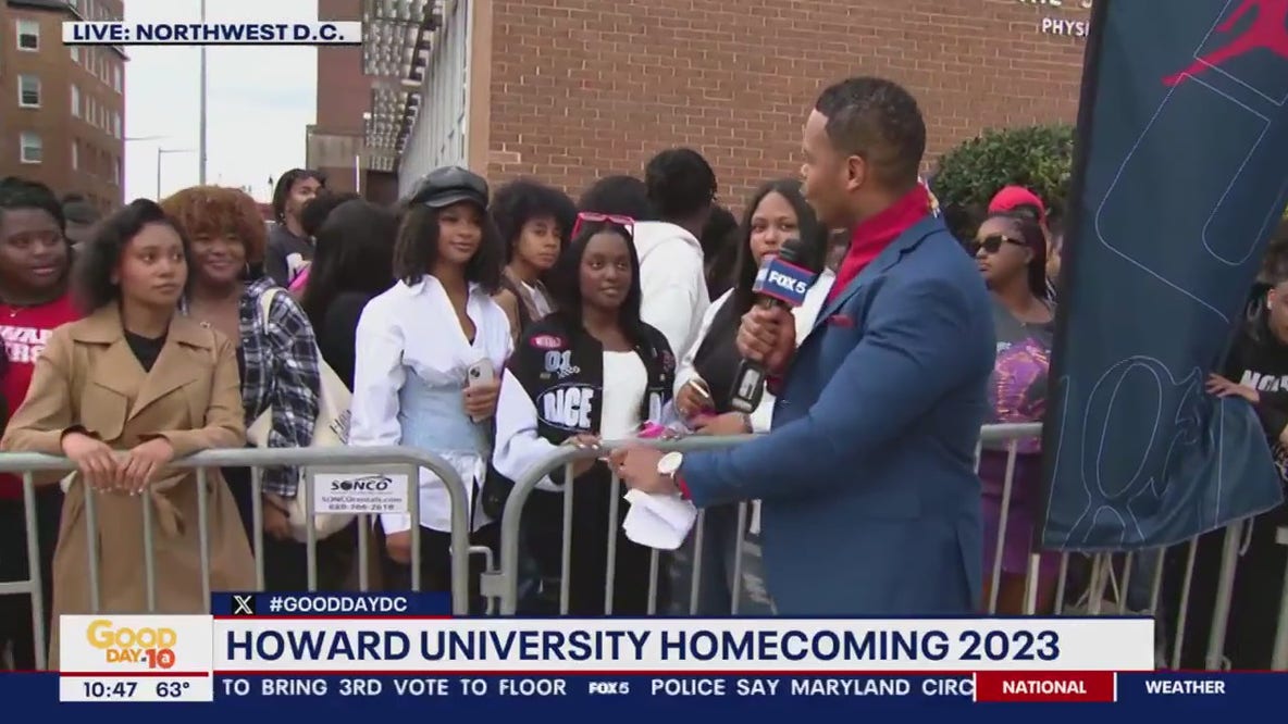 Howard University Homecoming 2023 festivities get started!