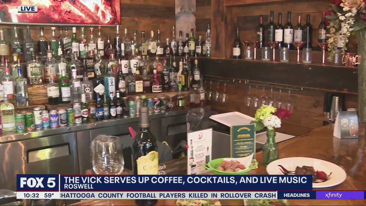 Roswell's The Vick serves off coffee, cocktails, and music