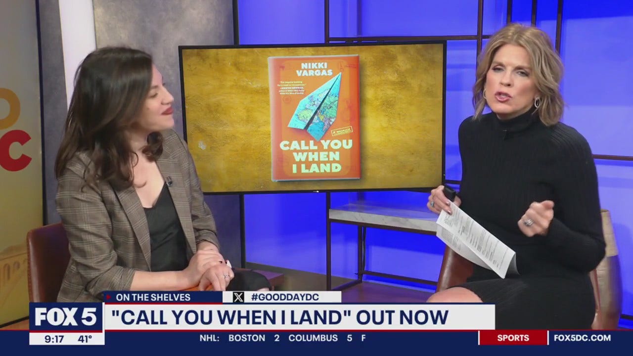 New Memoir Call You When I Land FOX 5 DC new-memoir-call-you-when-i-land-fox-5-dc