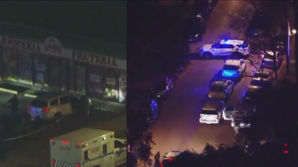 5 wounded, 3 fatally, within an hour in two Chicago shootings