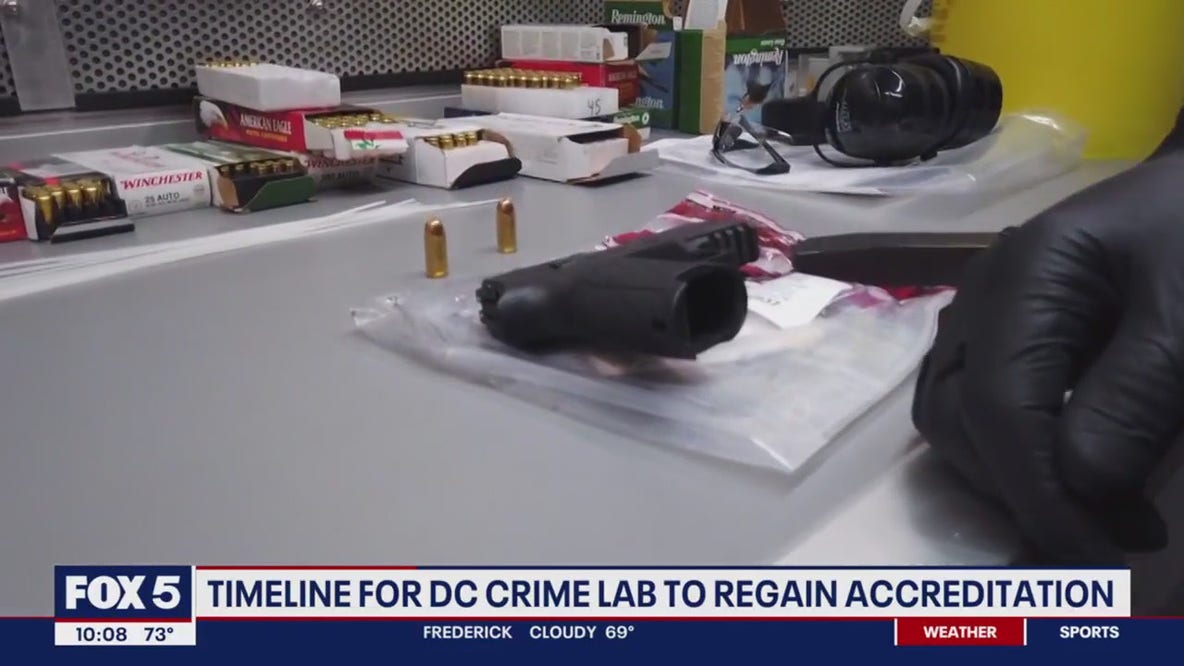DC crime lab could regain accreditation after 2 years