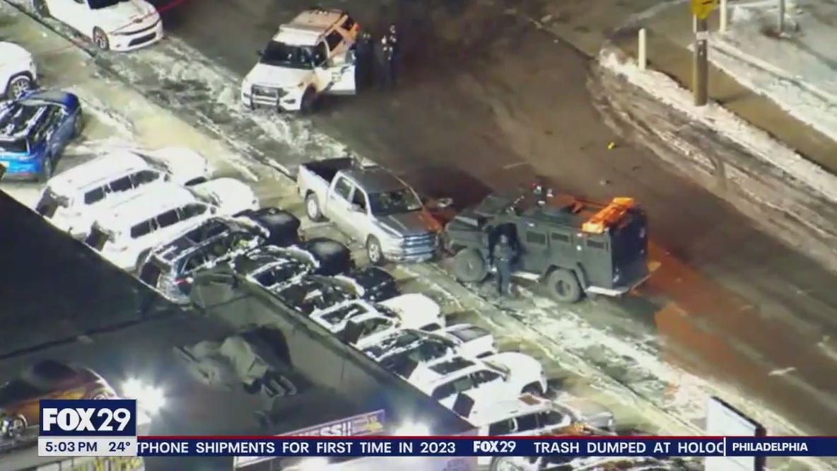 Man dead after officer-involved shooting, barricade situation