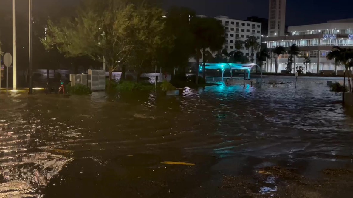 Downtown Tampa flooding