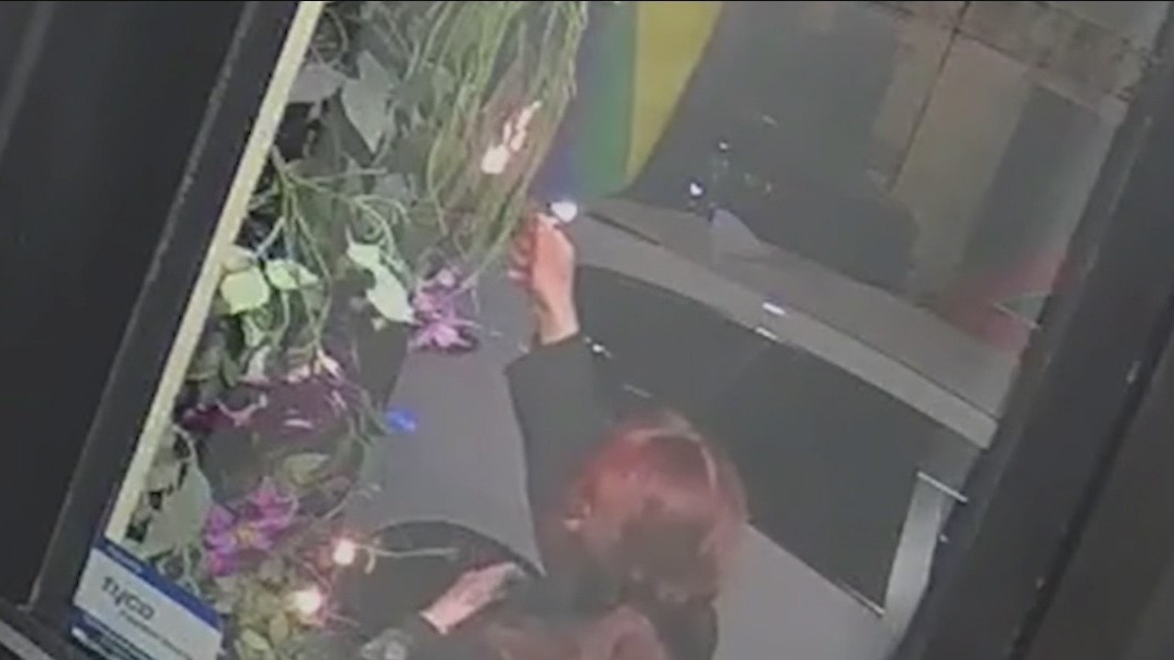 Woman arrested after pride flag set on fire outside NYC restaurant