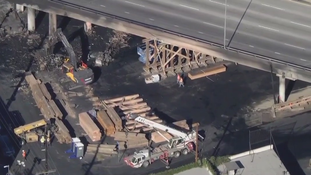10 Freeway to reopen 'in a matter of weeks'