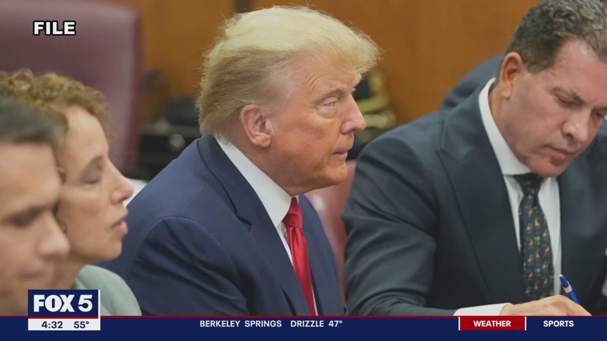 Trump in Washington, D.C. for court hearing