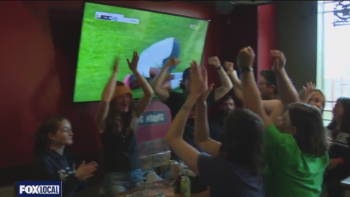 Fans gather across Bay Area to watch Bay FC win 1st game