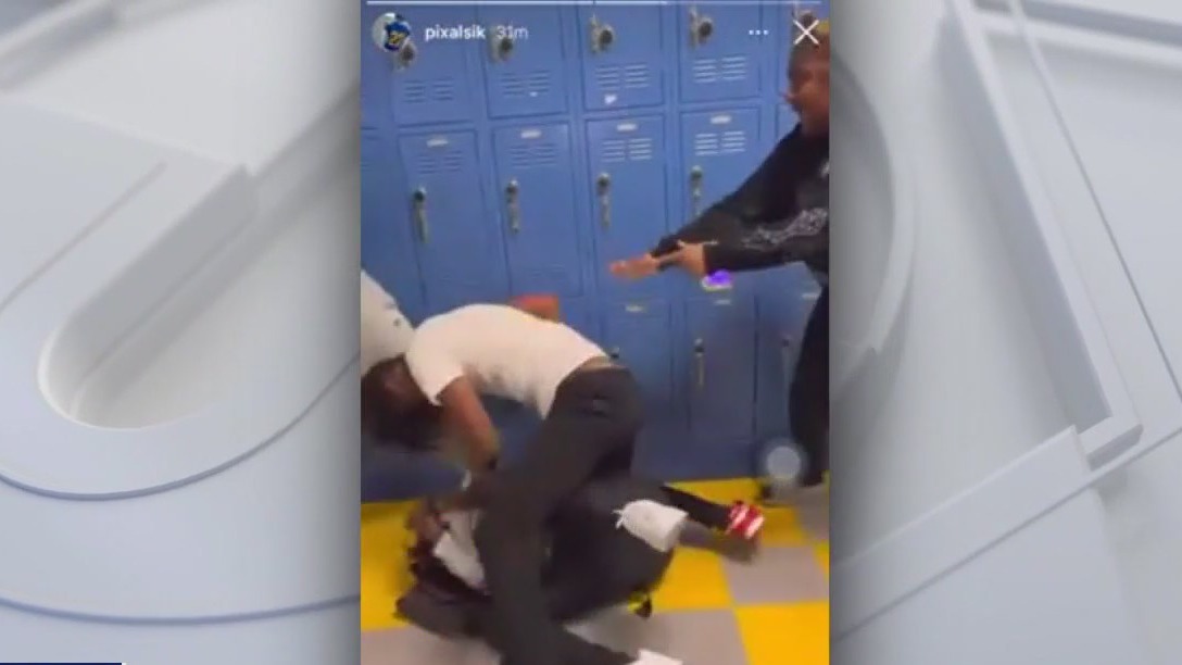 Violent fight caught on camera at Crenshaw High