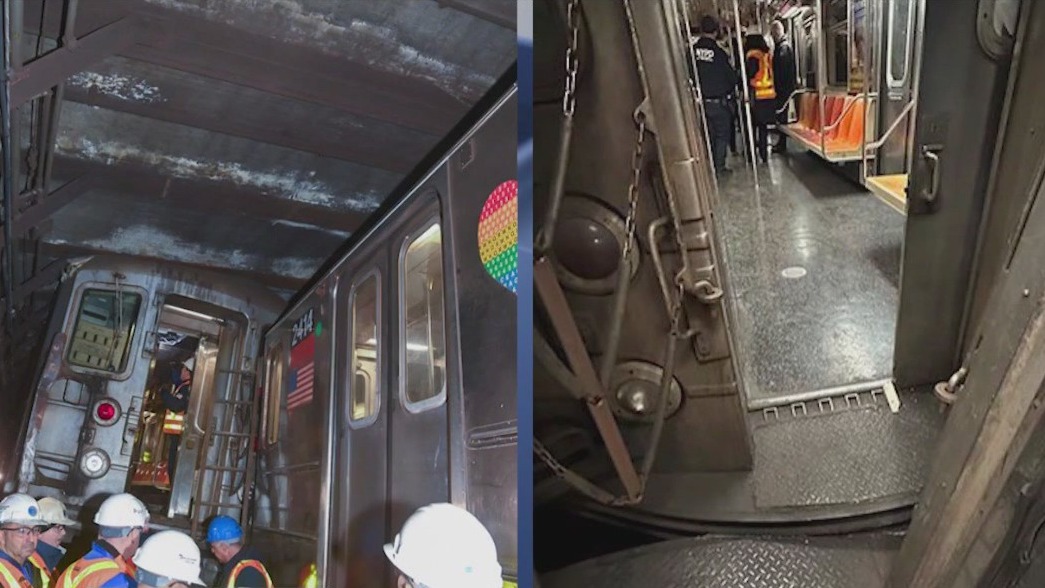 NYC subway derailment: At least 24 injured