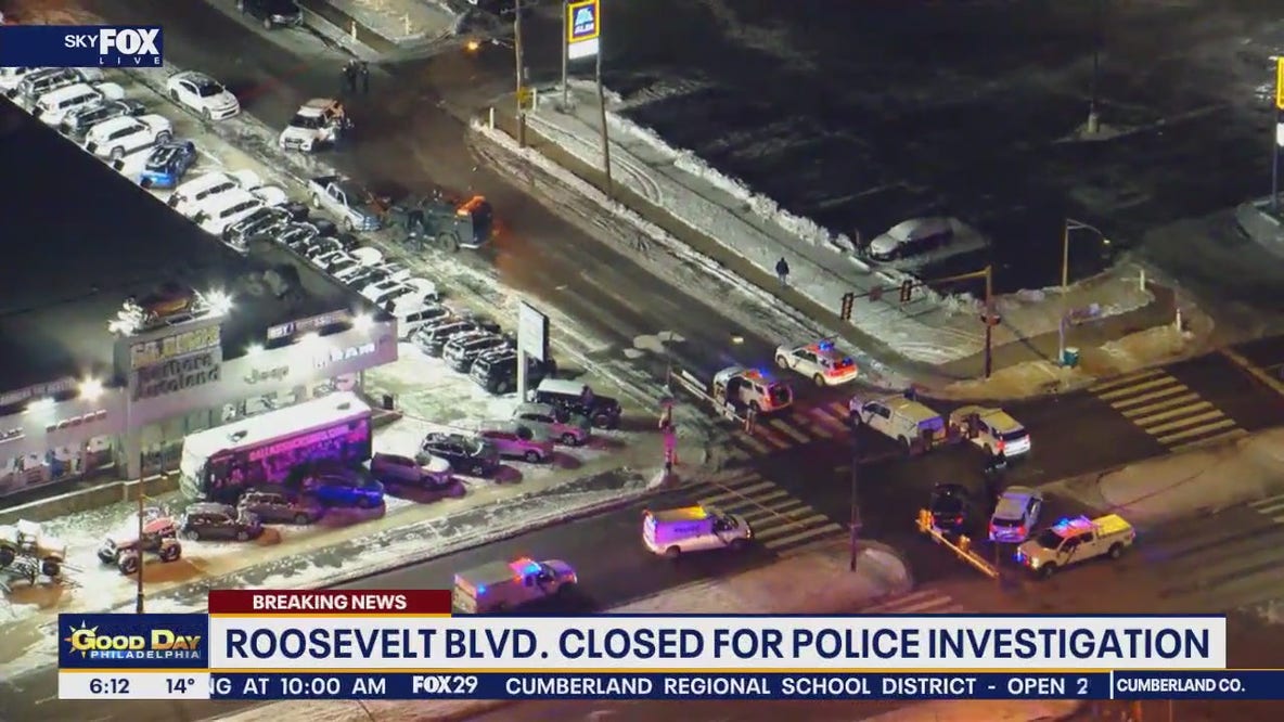 Roosevelt Boulevard closed for police investigation in Northeast Philadelphia
