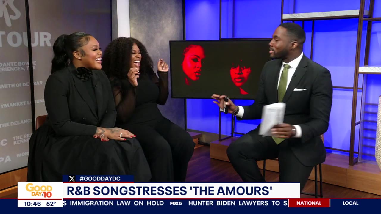 R&B songstress sisters The Amours talk new music and Kennedy Center shows
