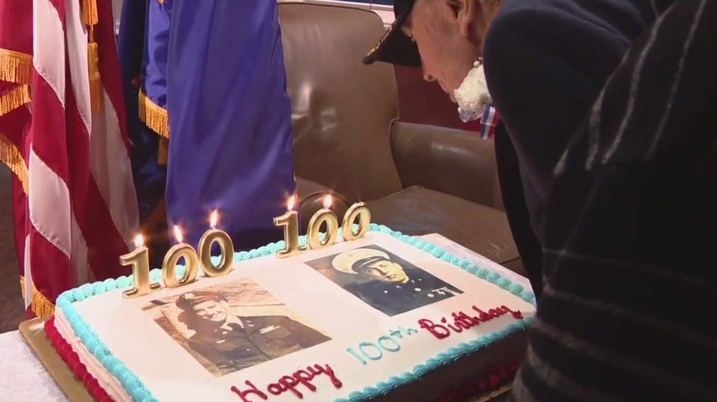 2 WWII veterans celebrate 100th birthday