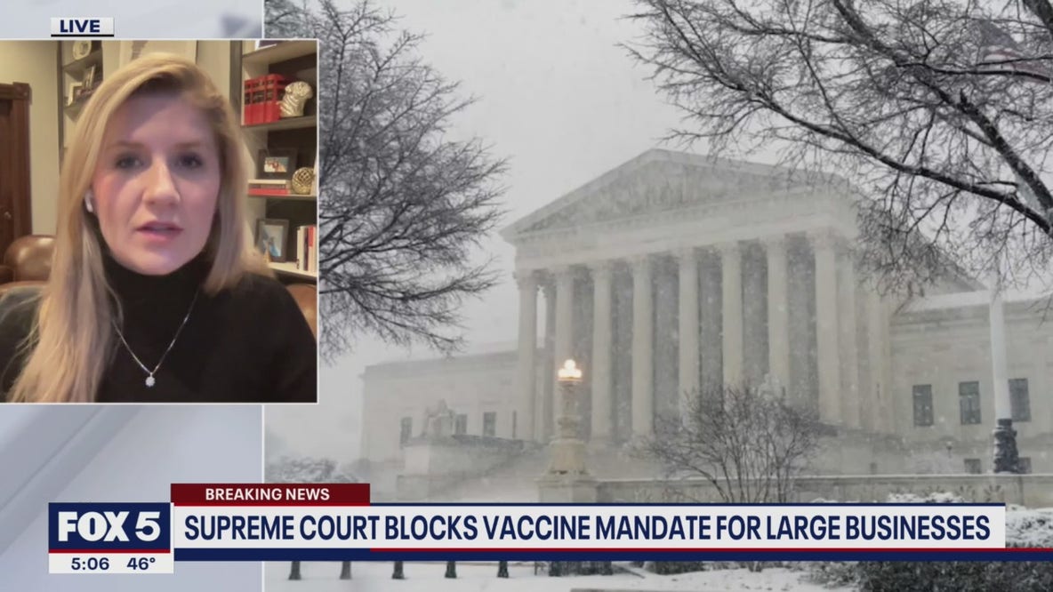 Supreme Court blocks vaccine mandate for large businesses