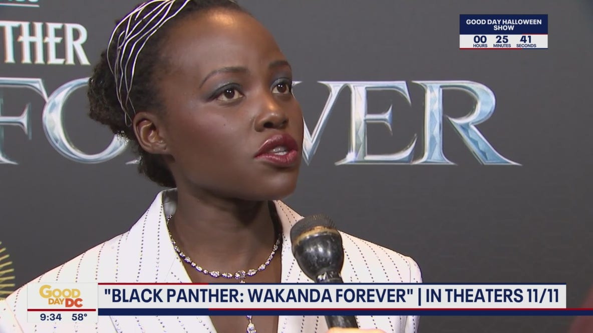 Chatting with the stars of "Black Panther: Wakanda Forever"