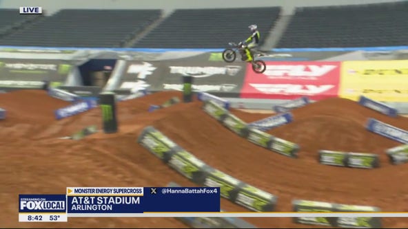 Monster Energy Supercross comes to AT&T Stadium