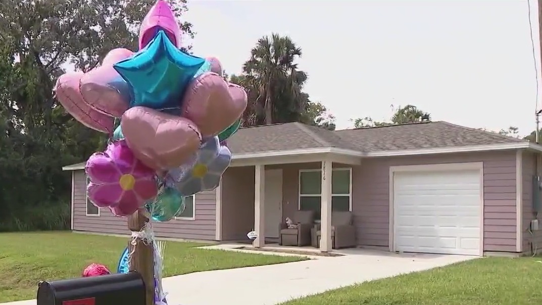 Memorial erected at home where twins died