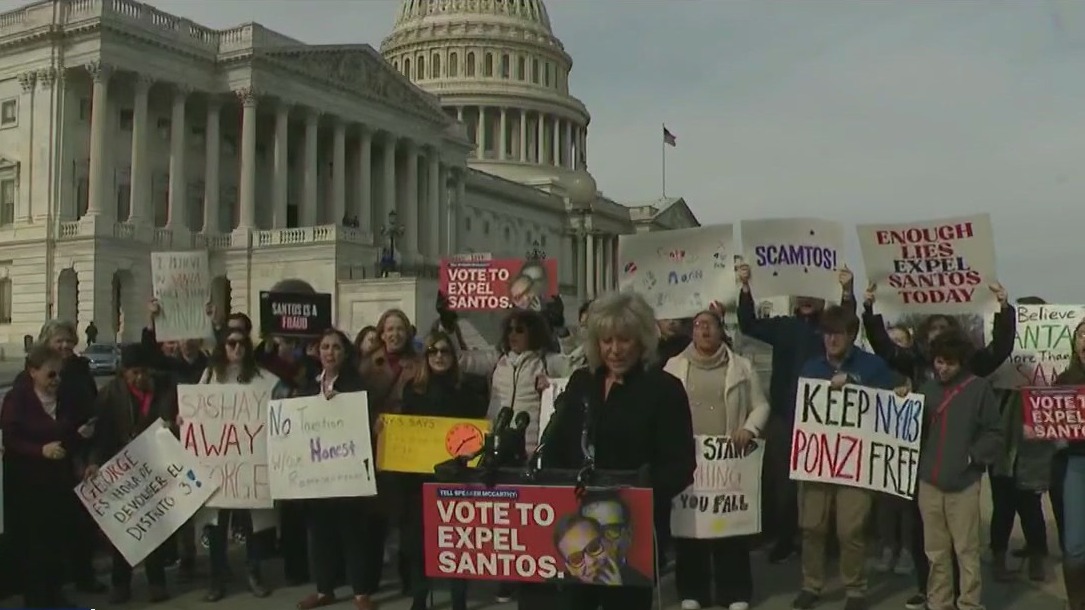 Rep. Santos facing House ethics probe as constituents call for resignation