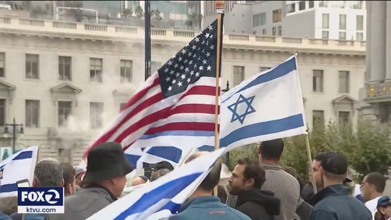 Second day of rallies for Israel held in San Francisco