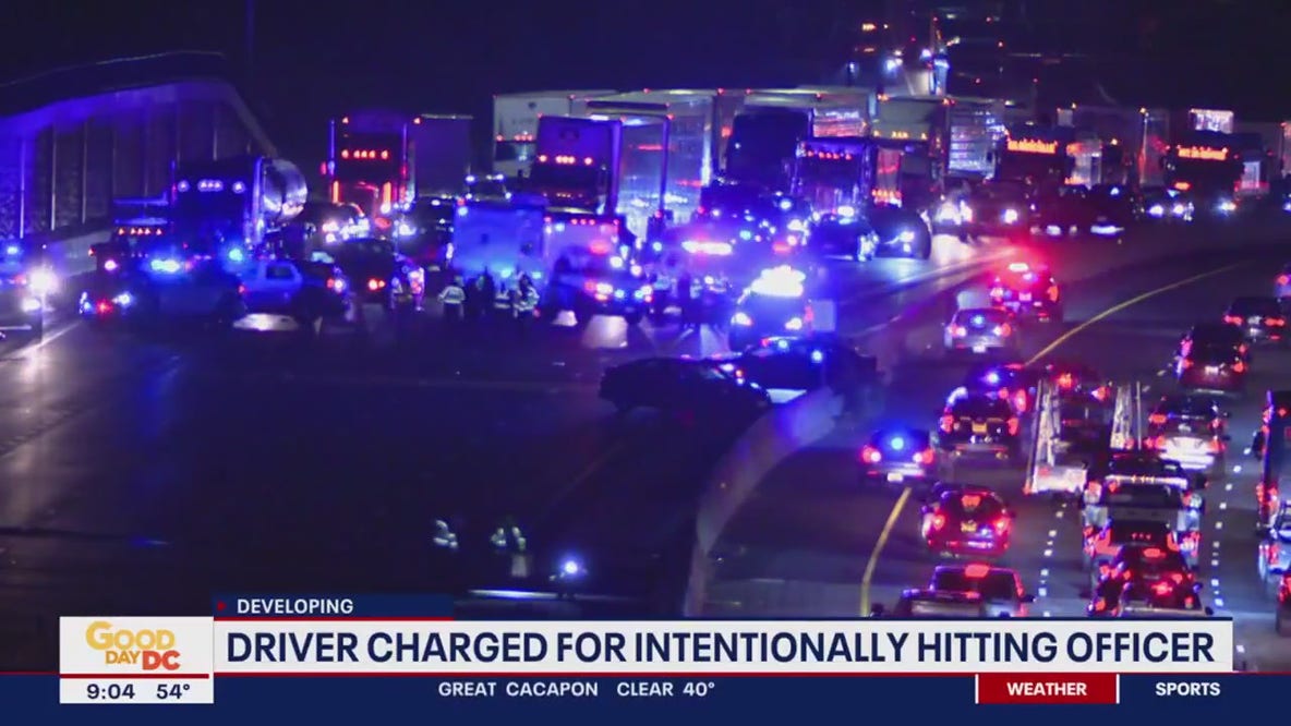 Mug shot shows teen driver accused of intentionally striking officer on I-270