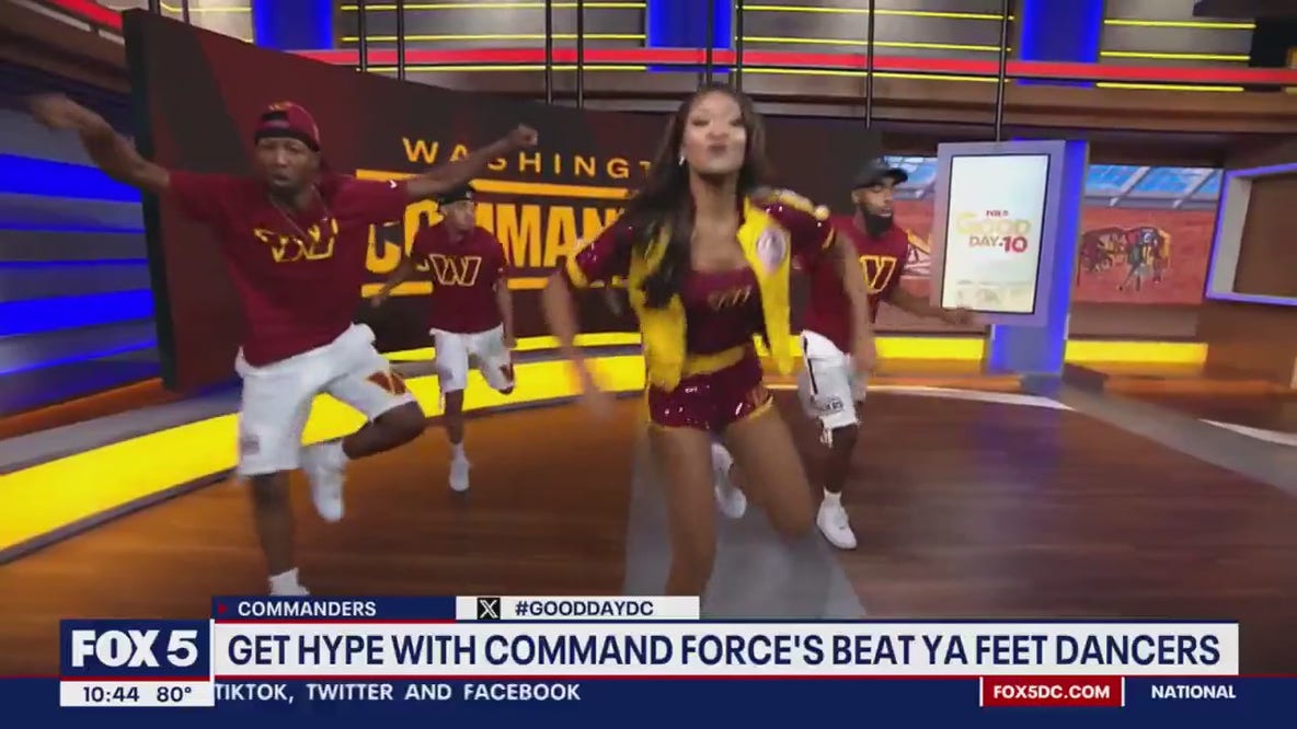 Get hype with Command Force's Beat Ya Feet Dancers