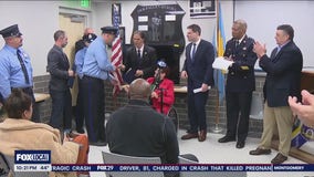 Philadelphia Police officers honored for saving people from burning Mayfair home