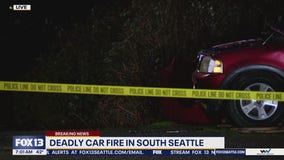 Deadly car fire in South Seattle neighborhood