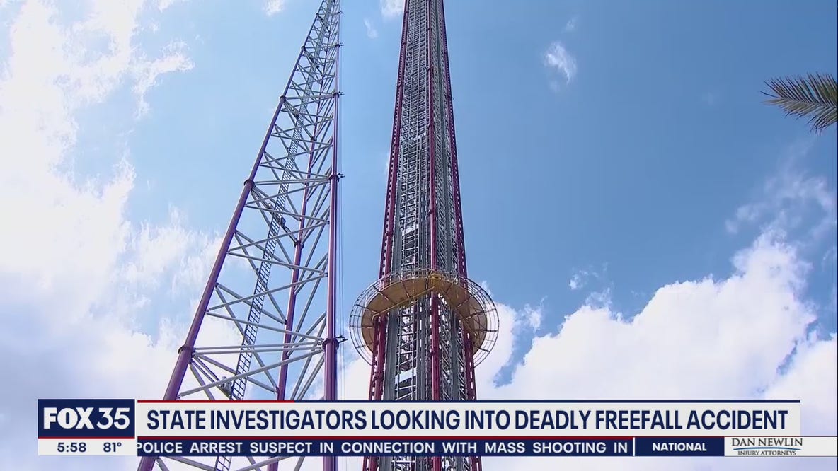 Orlando FreeFall death: Attraction closed 'for the foreseeable future'