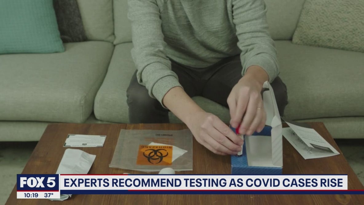 Experts recommend testing as COVID-19 cases rise