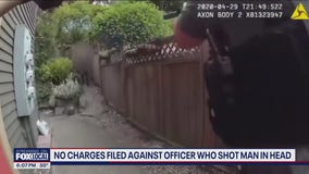No charges against officer who shot man with 1-year-old baby