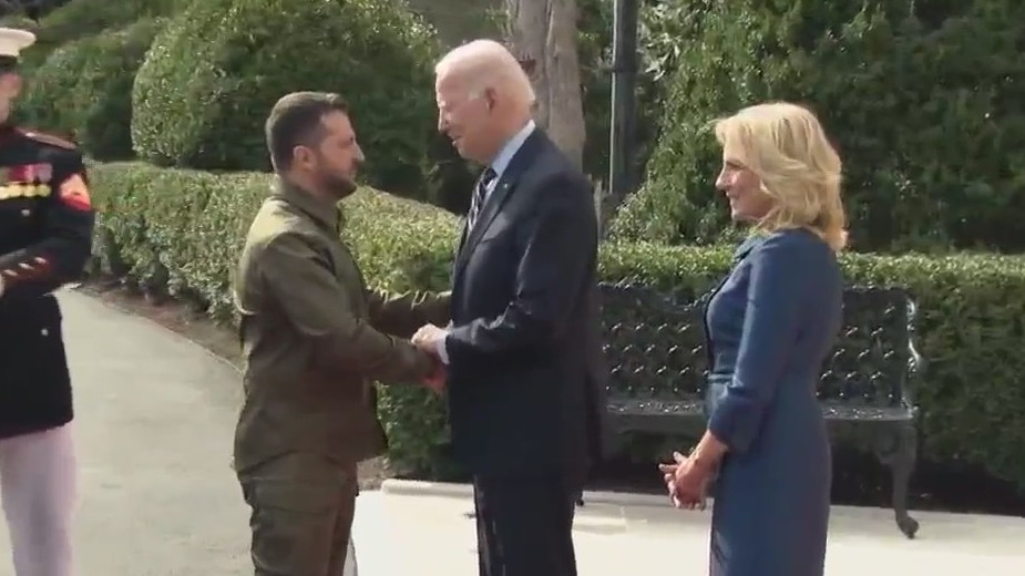 Zelenskyy meets with Pres. Biden in Washington
