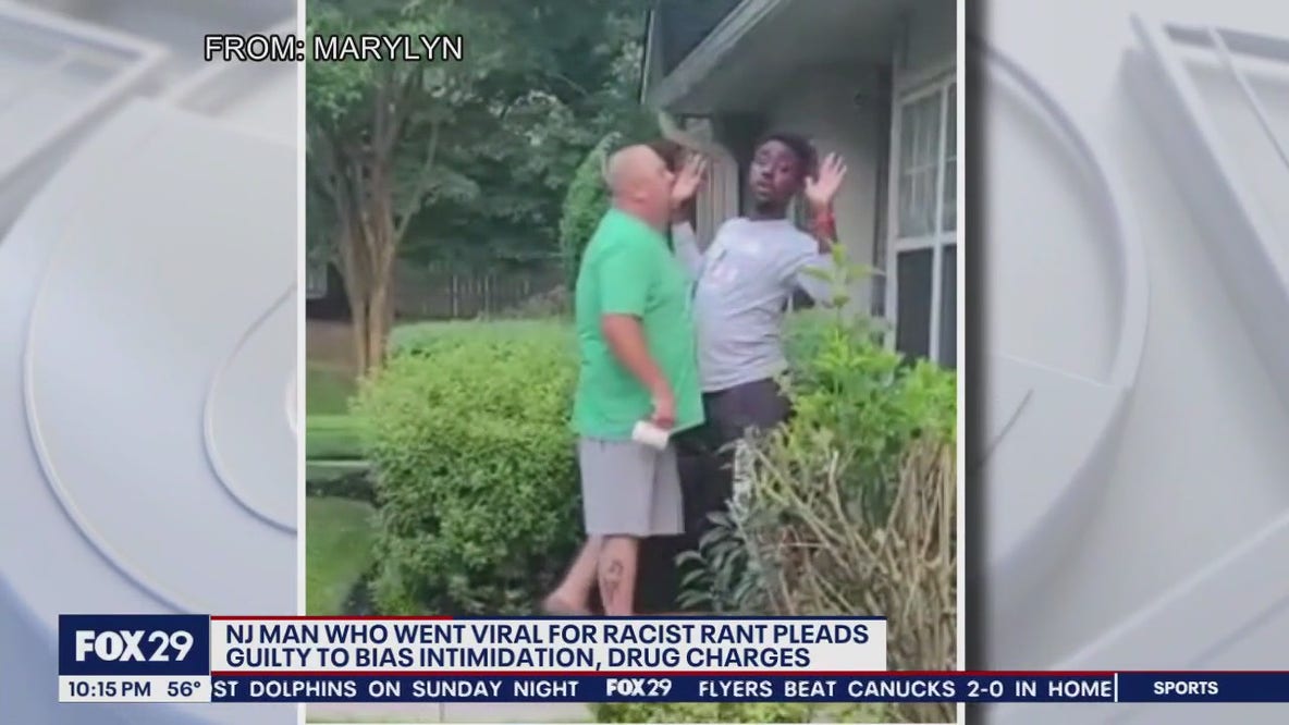New Jersey man who went viral for racist rant pleads guilty to bias intimidation