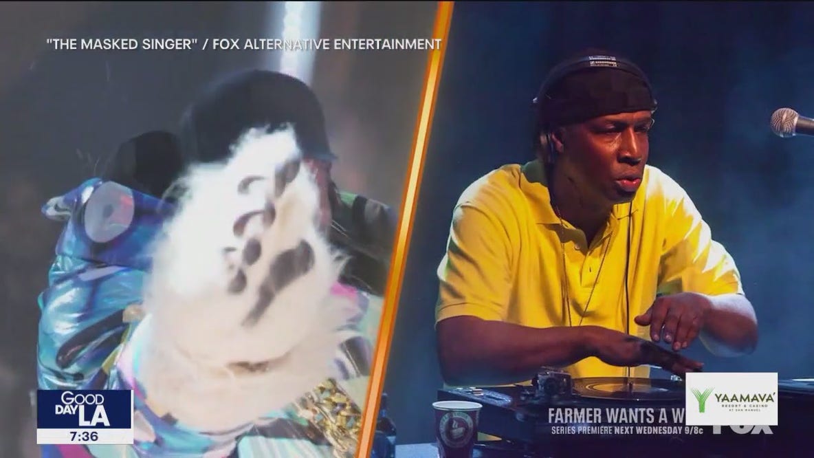Grandmaster Flash unveiled on The Masked Singer